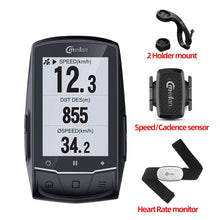 Load image into Gallery viewer, Meilan M1 Bike GPS Bicycle Computer GPS Navigation BLE4.0 Speedometer Connect with Cadence/HR Monitor/Power meter (not include)