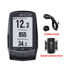 Load image into Gallery viewer, Meilan M1 Bike GPS Bicycle Computer GPS Navigation BLE4.0 Speedometer Connect with Cadence/HR Monitor/Power meter (not include)