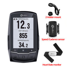 Load image into Gallery viewer, Meilan M1 Bike GPS Bicycle Computer GPS Navigation BLE4.0 Speedometer Connect with Cadence/HR Monitor/Power meter (not include)