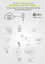 Load image into Gallery viewer, Meilan M1 Bike GPS Bicycle Computer GPS Navigation BLE4.0 Speedometer Connect with Cadence/HR Monitor/Power meter (not include)