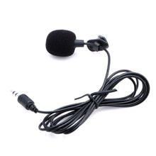Load image into Gallery viewer, Universal Portable 3.5mm Mini Mic Microphone Hands Free Clip on Microphone Mini Audio Mic For PC Laptop Lound Speaker