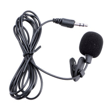 Load image into Gallery viewer, Universal Portable 3.5mm Mini Mic Microphone Hands Free Clip on Microphone Mini Audio Mic For PC Laptop Lound Speaker