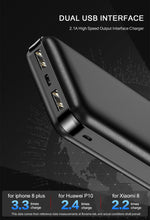 Load image into Gallery viewer, Power Bank 20000mAh Portable Charging Poverbank Mobile Phone External Battery Charger Powerbank 20000 mAh for Xiaomi Mi