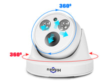 Load image into Gallery viewer, 5MP 1080P 4MP POE IP Camera H.265 Audio Dome Camera ONVIF Motion Detection For PoE NVR App View Hiseeu