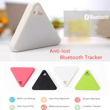 Load image into Gallery viewer, Pet Smart Mini GPS Tracker Pet Locator Anti-loss Waterproof Bluetooth Tracker Triangular Kids Dog Cat Tracker Multiple Colors