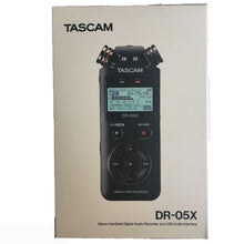 Load image into Gallery viewer, New version TASCAM DR05X DR-05X handheld professional portable digital voice recorder MP3 recording Pen USB audio interface