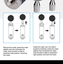 Load image into Gallery viewer, Alctron BV563 High performance professional large diaphragm tube condenser microphone for recording in the studio