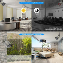 Load image into Gallery viewer, 4CH  8CH 1080P Wireless NVR Kit CCTV System 2MP WiFi Audio Record IP Camera IR Outdoor Video Security Surveillance Set 1TB HDD