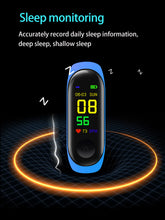 Load image into Gallery viewer, M3 Blood Pressure Outdoor Waterproof Smart Wristband Bracelet Health Sport Heart Rate Monitor Step Counter Fitness Tracker Watch
