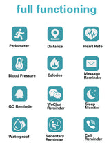 Load image into Gallery viewer, M3 Blood Pressure Outdoor Waterproof Smart Wristband Bracelet Health Sport Heart Rate Monitor Step Counter Fitness Tracker Watch