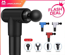 Load image into Gallery viewer, Jinkairui 4 Heads Massage Fascial Gun Deep Body Sport Therapy Muscle Pain Relief Body Shaping Slimming Relaxation Massagea