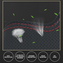 Load image into Gallery viewer, Auto Braid On The Steering Wheel Cover for BMW E46 E39 330i 540i 525i 530i 330Ci M3 2001-2003 Interior Car Steering Wheel Covers