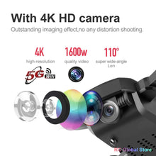Load image into Gallery viewer, Mini RC Drone UAV 4K HD with Camera Oringal Box 606 Remote Control Helicopter One-Key Return WIFI Foldable Quadcopter Toy ASSOT