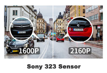 Load image into Gallery viewer, OBDPEAK M63s 4K Dash Cam Gesture Photo WiFi Car Camera Dashcam 3840*2160P 30FPS Ultra HD DVR Video Recorder GPS Tracker Dashcam