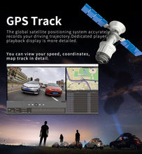 Load image into Gallery viewer, 12-inch RearView Mirror Car Dvr Camera Dashcam GPS FHD Dual 1080P Lens Driving Video Recorder Dash Cam with BONUS 32G Card