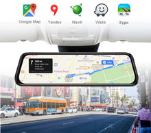 Load image into Gallery viewer, 4G Car DVR 10" Android 8.1 Stream RearView Mirror FHD 1080P ADAS Dash Cam Camera Video Recorder Auto Registrar Dashcam GPS DVRS
