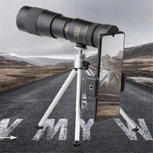 Load image into Gallery viewer, 4k 10-300x40mm Super Telephoto Zoom Monocular Telescope with tripod & clip Mobile Phone Accessories