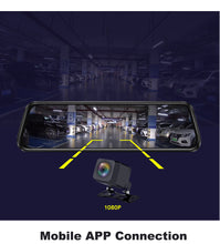Load image into Gallery viewer, 4G Car DVR 10" Android 8.1 Stream RearView Mirror FHD 1080P ADAS Dash Cam Camera Video Recorder Auto Registrar Dashcam GPS DVRS