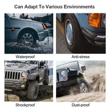 Load image into Gallery viewer, GERUIOU Tyre Pressure Monitoring System Solar Power Car External Tyre Sensor Digital LCD Display