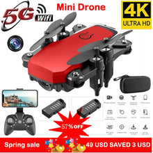 Load image into Gallery viewer, Mini RC Drone UAV 4K HD with Camera Oringal Box 606 Remote Control Helicopter One-Key Return WIFI Foldable Quadcopter Toy ASSOT