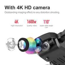 Load image into Gallery viewer, Mini RC Drone UAV 4K HD with Camera Oringal Box 606 Remote Control Helicopter One-Key Return WIFI Foldable Quadcopter Toy ASSOT