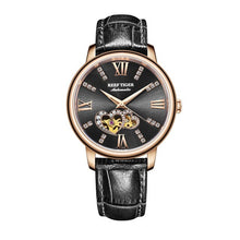 Load image into Gallery viewer, Reef Tiger/RT Top Brand Luxury Ladies Watch Automatic Fashion Watches Lover Gift Rose Gold Red Watch Relogio Feminino RGA1580