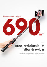Load image into Gallery viewer, Baseus Bluetooth Selfie Stick Wireless Remote Selfiestick Tripod Handheld Extendable Monopod For iPhone Samsung Huawei Android
