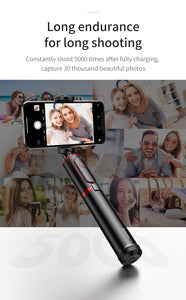 Baseus Bluetooth Selfie Stick Wireless Remote Selfiestick Tripod Handheld Extendable Monopod For iPhone Samsung Huawei Android