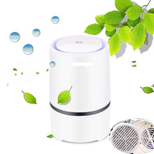 Load image into Gallery viewer, RIGOGLIOSO Air Purifier Air Cleaner for Home HEPA Filters 5v USB  cable Low Noise Air Purifier with Night Light Desktop GL2103
