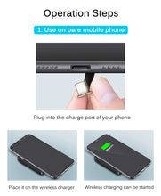 Load image into Gallery viewer, QI Wireless Charger Receiver Module Wireless Charging Pad Coil for Huawei P30 iPhone 6s 7 8 Samsung S7 S8 S10 LG G7 V30
