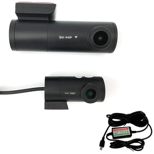 Mini HD Video Dashcam DVR with WiFi Dual Lens Car Camera Front and Rear synchronised recording