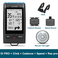 Load image into Gallery viewer, SHANREN DI-PRO GPS Bike Computer 96-Hour Cycling GPS Bicycle Computer with Headlight
