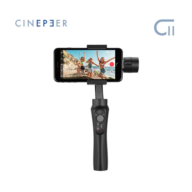 ZHIYUN Official CINEPEER C11 3-Axis Smartphone Phone Gimbals Handheld Stabilizer for iPhone/Samsung/Xiaomi Vlog vs Snoppa/DJI