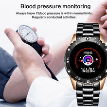 Load image into Gallery viewer, LIGE New Smart Watch Men IP67 Waterproof  Heart Rate Fitness Tracker Pedometer For Android ios Steel Band Sports Men smart watch
