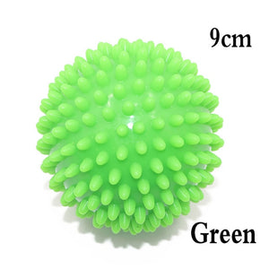 7cm7.5cm 9cm Fitness pvc hand massage ball pvc soles hedgehog sensual grip training ball portable physiotherapy ball