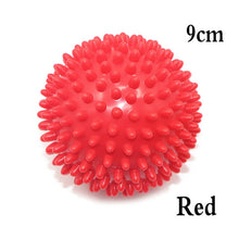 Load image into Gallery viewer, 7cm7.5cm 9cm Fitness pvc hand massage ball pvc soles hedgehog sensual grip training ball portable physiotherapy ball
