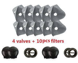 FILTERS Shipping To Australia Activated Reusable Carbon Filters Windproof Dust-Proof Outdoor Sports Running Cycling Dust Filter