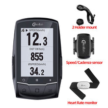 Load image into Gallery viewer, Meilan M1 Bike GPS Bicycle Computer GPS Navigation BLE4.0 Speedometer Connect with Cadence/HR Monitor/Power meter (not include)
