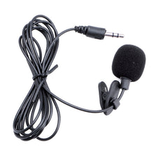 Load image into Gallery viewer, Universal Portable 3.5mm Mini Mic Microphone Hands Free Clip on Microphone Mini Audio Mic For PC Laptop Lound Speaker
