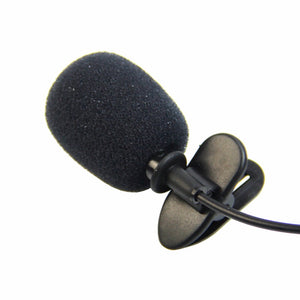 Universal Portable 3.5mm Mini Mic Microphone Hands Free Clip on Microphone Mini Audio Mic For PC Laptop Lound Speaker