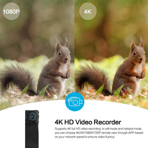 Full HD 1080P Video Micro Wifi Camera Portable P2P Remote Control Wireless 4K Camera Micro Small Motion Detection DV Cam