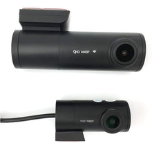 Load image into Gallery viewer, Mini HD Video Dashcam DVR with WiFi Dual Lens Car Camera Front and Rear synchronised recording
