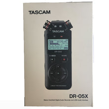 Load image into Gallery viewer, New version TASCAM DR05X DR-05X handheld professional portable digital voice recorder MP3 recording Pen USB audio interface
