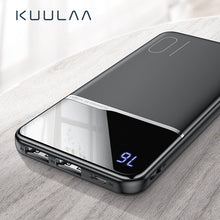 Load image into Gallery viewer, KUULAA Power Bank 10,000mAh Portable Charging PowerBank USB PoverBank External Battery Charger mobile phones Apple Samsung and others 9 8 iPhone
