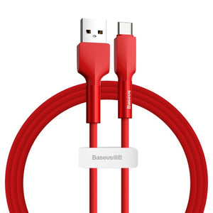 Baseus USB Type C Cable Quick Charge 3.0 USB C Data Cable USB-C Wire Fast Charging For Samsung S20 Xiaomi Huawei Oneplus 8 Pro