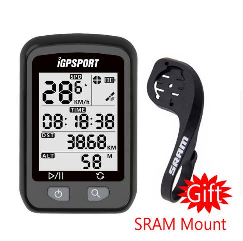 IGPSPORT Standard Bicycle GPS Computer 20E with FREE Handlebar Mounting Bracket