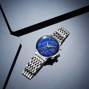 Fashion Automatic Mechanical Watches Multifunctional Male Watch 30M Waterproof Large Dial Steel Student  Wrist watch 2020 new