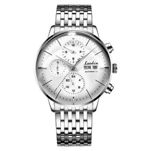 Load image into Gallery viewer, Fashion Automatic Mechanical Watches Multifunctional Male Watch 30M Waterproof Large Dial Steel Student  Wrist watch 2020 new
