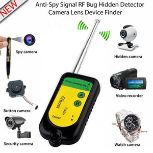 Anti-Spy Signal Bug Detector/Sweeper Mini Device Finder Surveillance Gadget RF GSM Signal Detection Tool for Personal Protection
