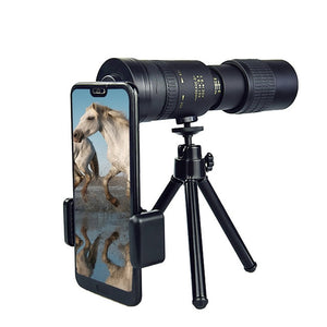 4k 10-300x40mm Super Telephoto Zoom Monocular Telescope with tripod & clip Mobile Phone Accessories